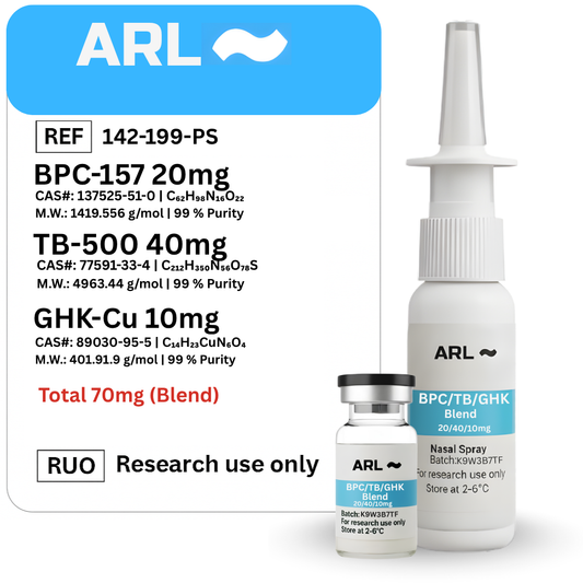 BPC-157 + TB-500 + GHK-Cu