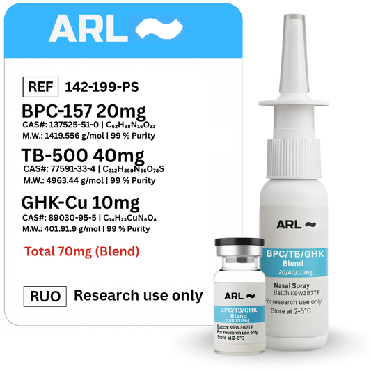 BPC-157 + TB-500 + GHK-Cu