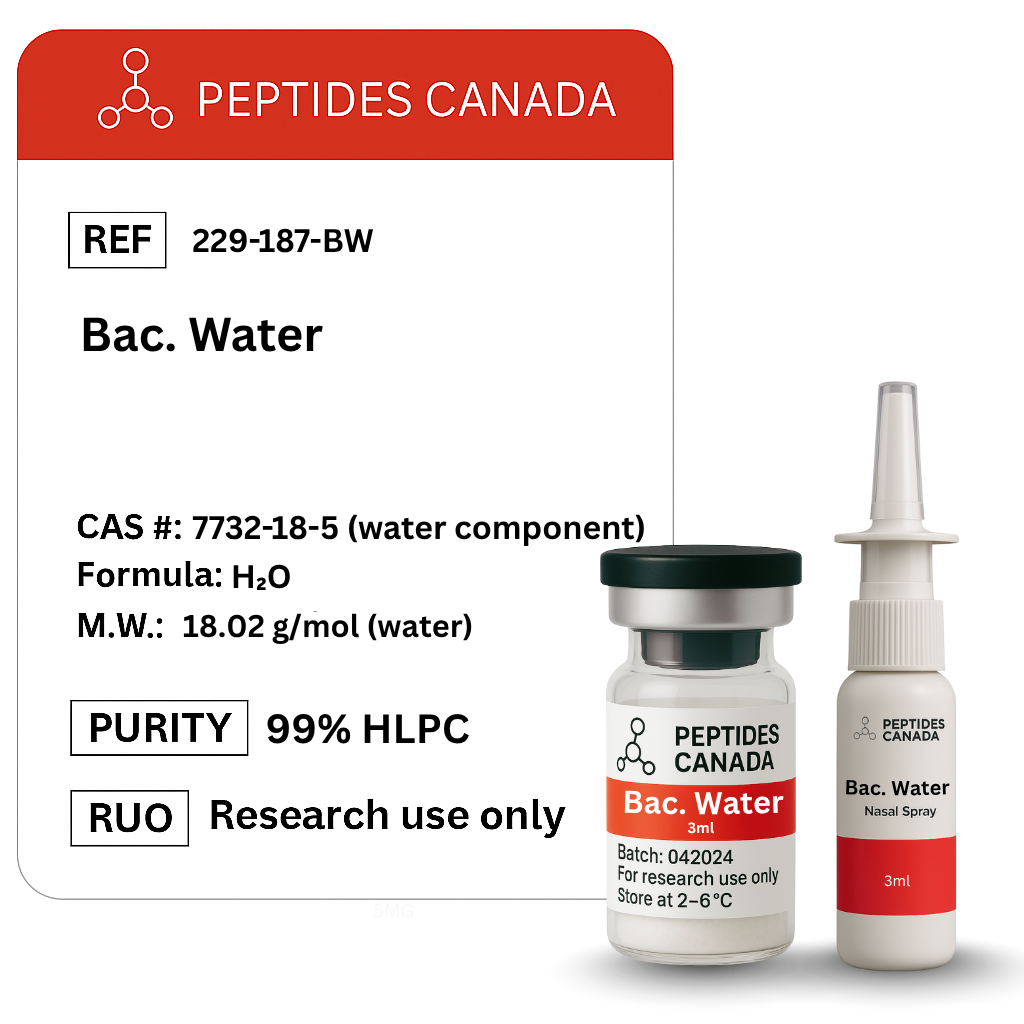 BAC Bacteriostatic Water