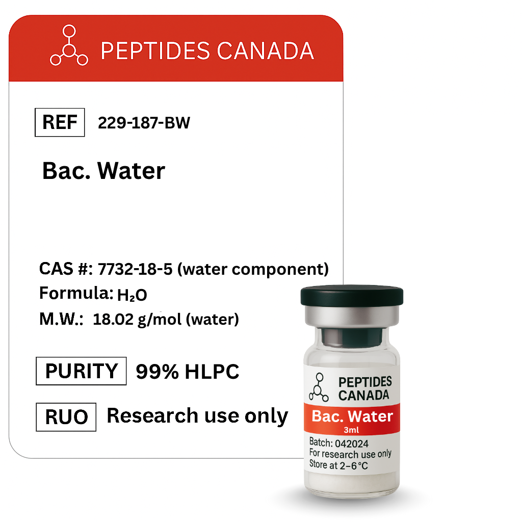 BAC Bacteriostatic Water