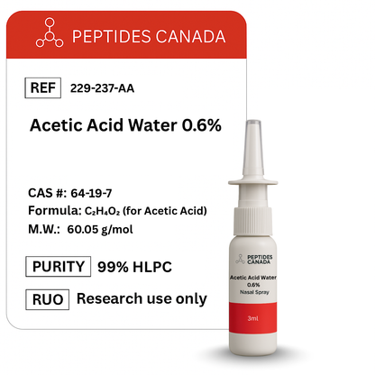 Acetic Acid Water 0.6%