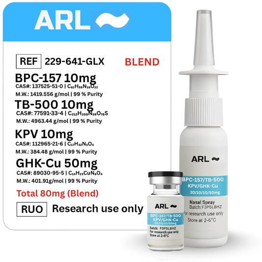 KLOW Blend - GHK-CU + TB-500 + BPC-157 + KPV 10mg
